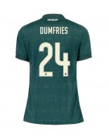 Real Madrid Denzel Dumfries #24 Venkovní Dres pro Dámské 2026-27 Krátký Rukáv